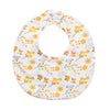 Sweet Girls Printed Round Floral Colorful Soft Baby Bib WW47