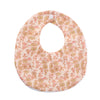 Sweet Girls Printed Round Floral Colorful Soft Baby Bib WW47