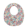 Sweet Girls Printed Round Floral Colorful Soft Baby Bib WW47