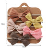 5Pcs/Set Bow Nylon Baby Headband