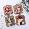 3Pcs/Lot Artificial Flower Baby Headband