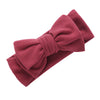 Thick Ribbed Bow Tie Baby Winter Headband