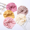 Ribbed Baby Turban Winter Hat Cap