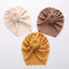 Ribbed Donut Ball Cap Kids Turban Hat